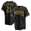 tocy P.Pirates #21 Roberto Clemente Player Black 2026 City Connect Home Limited Stitched Jerseys