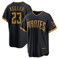 tocy P.Pirates #23 Mitch Keller Player Black 2026 City Connect Home Game Stitched Jerseys