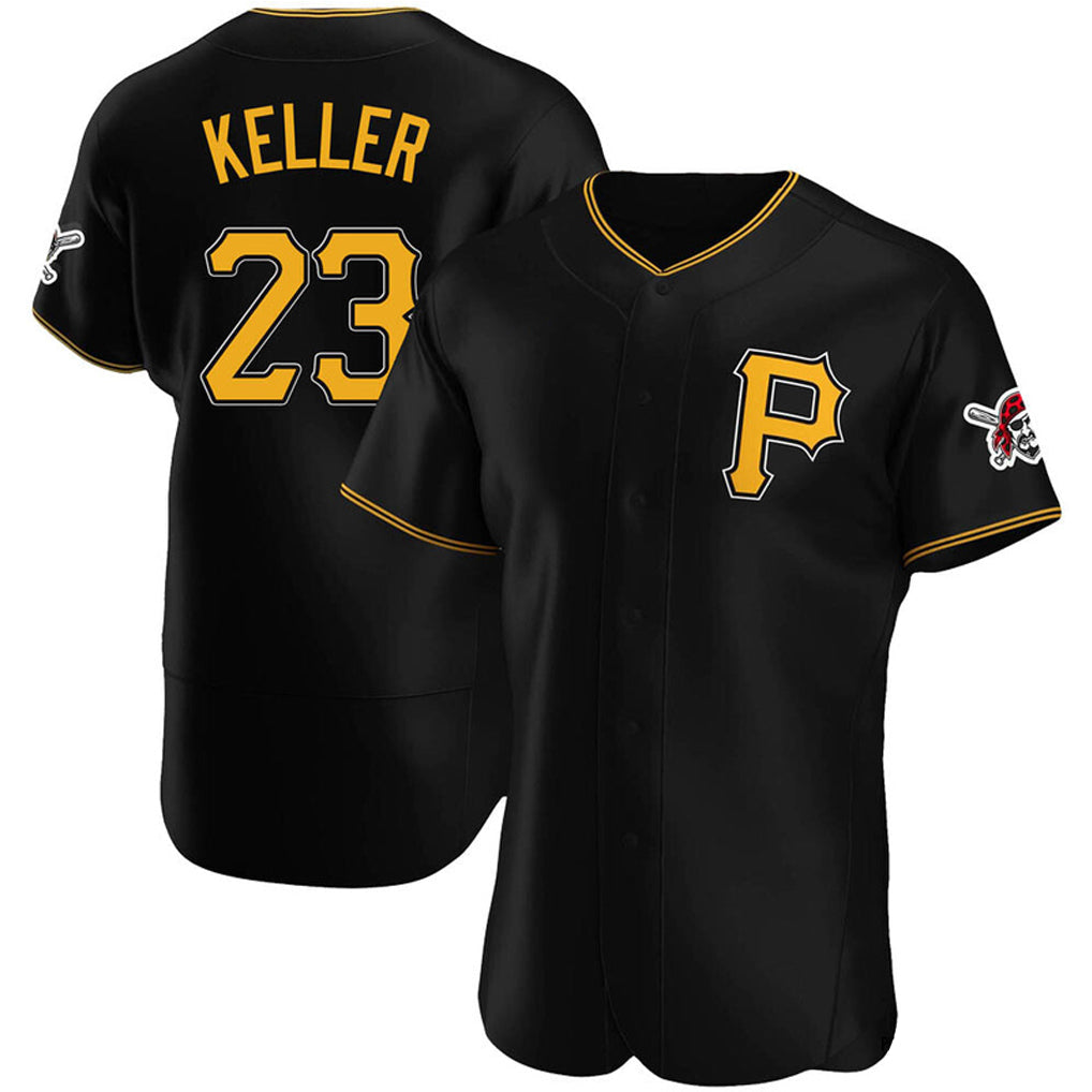 tocy P.Pirates #23 Mitch Keller Player Black Home Limited Elite Stitched Jerseys