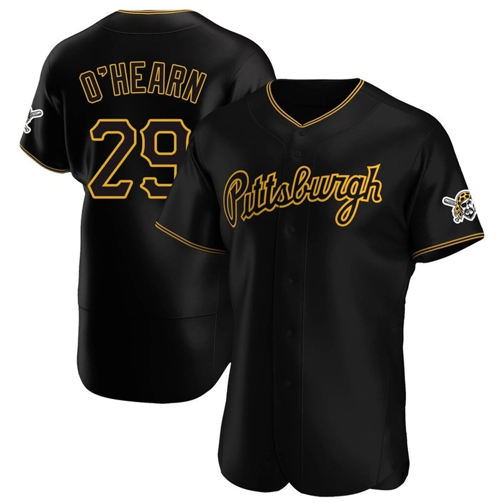 tocy P.Pirates #29 Ryan O?¡®Hearn Player Black Home Limited Elite Stitched Jerseys