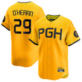 tocy P.Pirates #29 Ryan O?¡®Hearn Player Gold City Connect Home Limited Stitched Jerseys