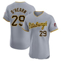 tocy P.Pirates #29 Ryan O?¡®Hearn Player Gray Road Home Limited Elite Stitched Jerseys