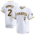 tocy P.Pirates #2 Spencer Horwitz Player White Home Limited Stitched Jerseys