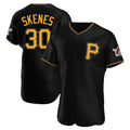 tocy P.Pirates #30 Paul Skenes Player Black Alternate 2025 Home Limited Elite Stitched Jerseys