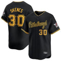 tocy P.Pirates #30 Paul Skenes Player Black Home Limited Stitched Jerseys