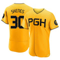 tocy P.Pirates #30 Paul Skenes Player Gold City Connect Home Limited Elite Stitched Jerseys