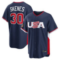 tocy P.Pirates #30 Paul Skenes Player Navy USA 2026 World Classic Home Limited Stitched Jerseys