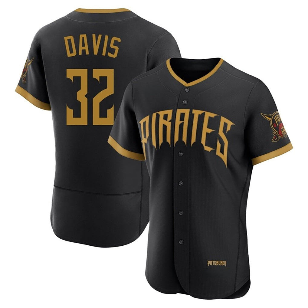 tocy P.Pirates #32 Henry Davis Player Black 2026 City Connect Home Limited Elite Stitched Jerseys