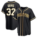 tocy P.Pirates #32 Henry Davis Player Black Fashion Out Home Game Stitched Jerseys