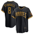 tocy P.Pirates #8 Willie Stargell Player Black 2026 City Connect Home Limited Stitched Jerseys