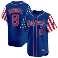 tocy P.Pirates #8 Willie Stargell Player Royal 2025 Independence Day Vapor Premier Limited Stitched Jerseys