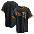 tocy P.Pirates Blank Player Black 2026 City Connect Home Limited Stitched Jerseys