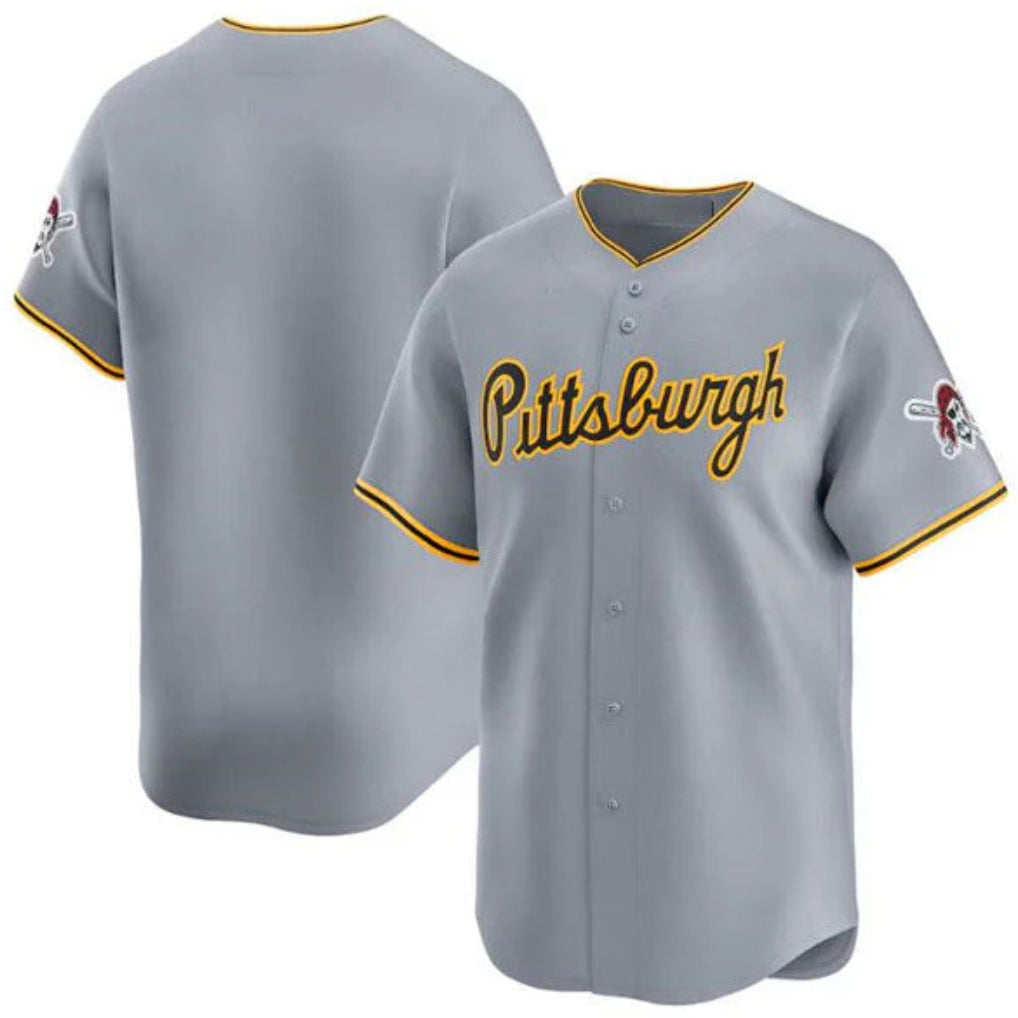 tocy P.Pirates Blank Player Gray Road Home Limited Stitched Jerseys
