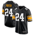 tocy P.Steelers #24 Joey Porter Jr. Black Alternate Game American Stitched Jerseys