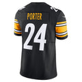 tocy P.Steelers #24 Joey Porter Jr. Black Vapor F.U.S.E. Limited Stitched Jerseys