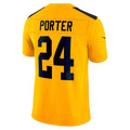 tocy P.Steelers #24 Joey Porter Jr. Gold Alternate 1933 Throwback Vapor F.U.S.E. Limited Jerseys