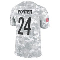tocy P.Steelers #24 Joey Porter Jr. Limited Salute to Service Stitched Jerseys