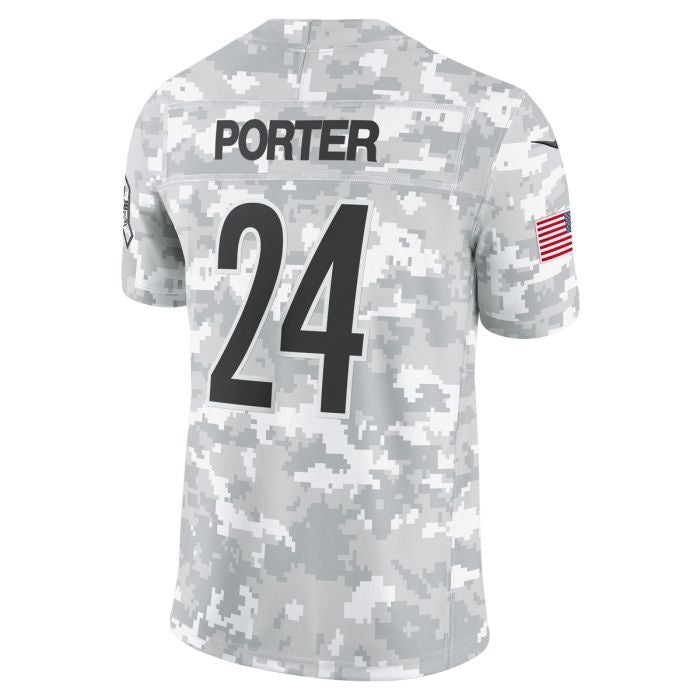 tocy P.Steelers #24 Joey Porter Jr. Limited Salute to Service Jerseys