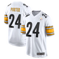 tocy P.Steelers #24 Joey Porter Jr. White Away Game American Stitched Jerseys