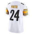 tocy P.Steelers #24 Joey Porter Jr. White Vapor F.U.S.E. Limited Stitched Jerseys