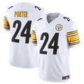 tocy P.Steelers #24 Joey Porter Jr. Vapor F.U.S.E. Limited Home Stitched Jerseys