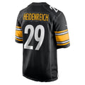 tocy P.Steelers #29 Eli Heidenreich Black Team Game Stitched Jerseys