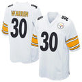 tocy P.Steelers #30 Jaylen Warren Player Game White Stitched Jerseys