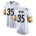 Tocy P.Steelers #35 Jamel Dean Player White Home Game Stitched Jerseys
