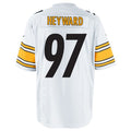 tocy P.Steelers #97 Cameron Heyward Player White Game Stitched Jerseys