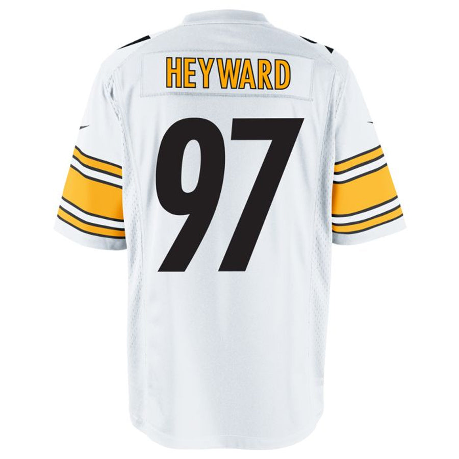 tocy P.Steelers #97 Cameron Heyward Player White Game Stitched Jerseys