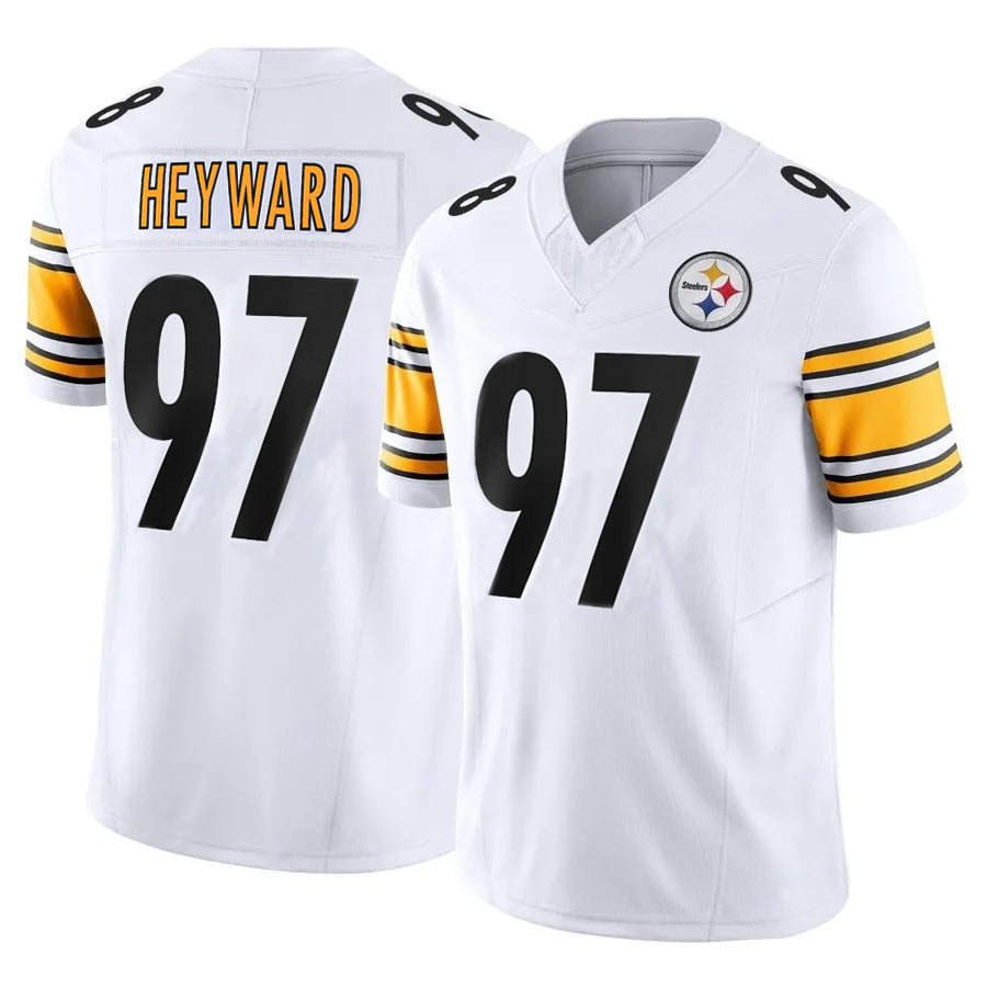 tocy P.Steelers #97 Cameron Heyward Player White Vapor F.U.S.E. Limited Stitched Jerseys