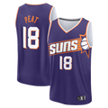 tocy P.Suns #18 Koa Peat Fanatics Purple Fast Break Jerseys - Icon Edition