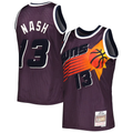 tocy P.Sunss #13 Steve Nash Mitchell & Ness Purple 1996-1997 Hardwood Classics Off-Court Swingman Jerseys