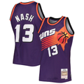 tocy P.Sunss #13 Steve Nash Mitchell & Ness Purple 1996-1997 Hardwood Classics Swingman Jerseys