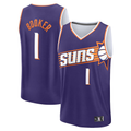 tocy P.Sunss #1 Devin Booker Fanatics Purple Big & Tall Fast Break Jerseys - Icon Edition