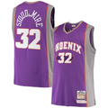 tocy P.Sunss #32 Amar'e Stoudemire Mitchell & Ness Purple Hardwood Classics Authentic Jerseys