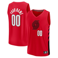 tocy PT.Blazers Fanatics Red Fast Break Replica Jerseys - Statement Edition