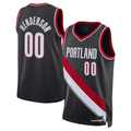 tocy PT.Blazers #00 Scoot Henderson Black 2023 NBA Draft Swingman Jerseys - Icon Edition