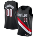 tocy PT.Blazers #00 Scoot Henderson Black Swingman Jerseys - Icon Edition