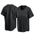 tocy S.Diego Padres #11 Yu Darvish Player Black Pitch Fashion Game T-shirt Stitched Jerseys