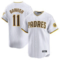 tocy S.Diego Padres #11 Yu Darvish Player White Home Limited Stitched Jerseys