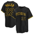 tocy S.Diego Padres #22 Mason Miller Player Black Snake Skin City Home Game Stitched Jerseys