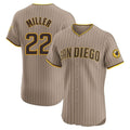 tocy S.Diego Padres #22 Mason Miller Player Khaki Home Limited Elite Stitched Jerseys