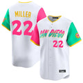 tocy S.Diego Padres #22 Mason Miller Player White City Connect Home Limited Stitched Jerseys