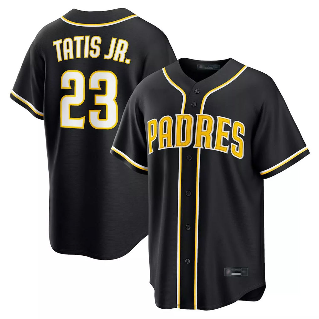 tocy S.Diego Padres #23 Fernando Tatis Jr Player Black 2026 Fashion Home Stitched Jerseys