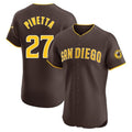 tocy S.Diego Padres #27 Nick Pivetta Player Brown Home Limited Elite Stitched Jerseys