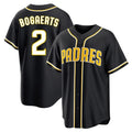 tocy S.Diego Padres #2 Xander Bogaerts Player Black 2026 Fashion Home Stitched Jerseys