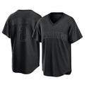 tocy S.Diego Padres #2 Xander Bogaerts Player Black Pitch Fashion Game T-shirt Stitched Jerseys