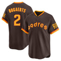 tocy S.Diego Padres #2 Xander Bogaerts Player Brown Home Cooperstown Collection Replica Game Stitched Jerseys