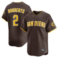 tocy S.Diego Padres #2 Xander Bogaerts Player Brown Home Limited Stitched Jerseys